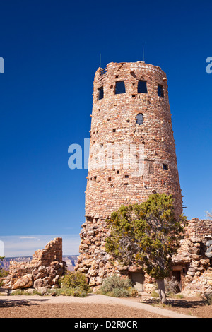 Desert View Watchtower, South Rim, Grand Canyon National Park, Arizona, USA Stockfoto