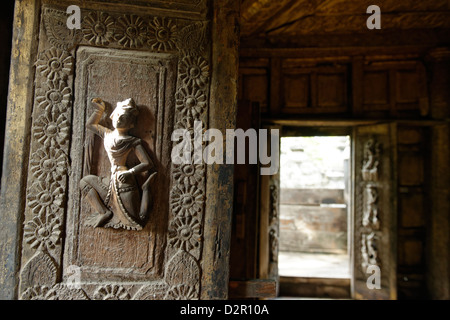 Shwenandaw Kloster, Mandalay City, Mandalay-Division, Republik der Union von Myanmar (Burma), Asien Stockfoto