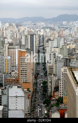 Skyline von Sao Paulo, Brasilien, Südamerika Stockfoto