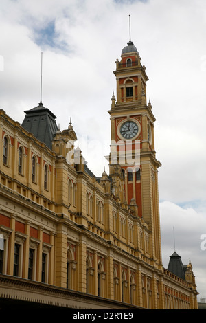 Estacao da Luz train Station, Sao Paulo, Brasilien, Südamerika Stockfoto