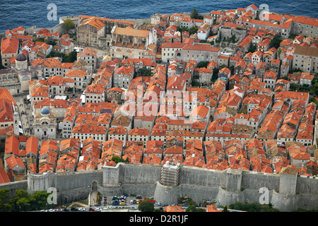 Dubrovnik Altstadt Ond die Stadt walls, Kroatien