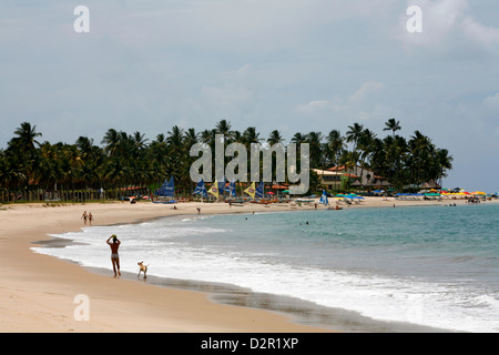 Porto de Galinhas Beach, Pernambuco, Brasilien, Südamerika Stockfoto