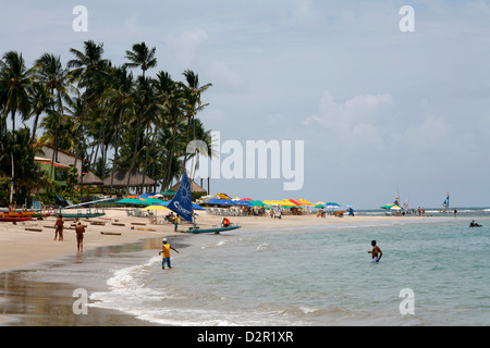 Porto de Galinhas Beach, Pernambuco, Brasilien, Südamerika Stockfoto