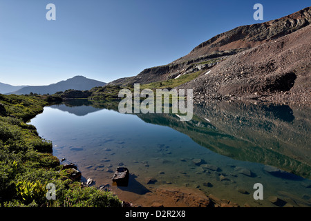 Kite See, Rio Grande National Forest, Colorado, Vereinigte Staaten von Amerika, Nordamerika Stockfoto