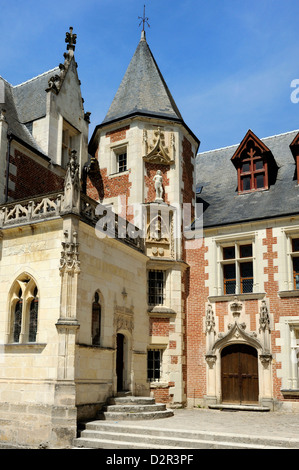 Leonardo da Vinci Haus und Museum, Clos Luce, Parc Leonardo da Vinci, Amboise, Indre-et-Loire, Loire-Tal, Frankreich Stockfoto