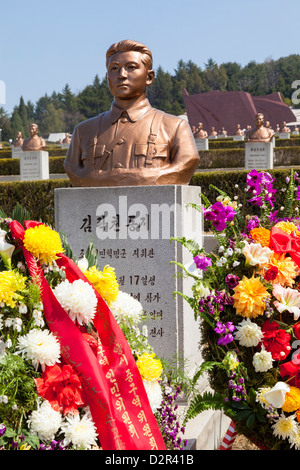 Revolutionäre Märtyrer Friedhof, Pjöngjang, Demokratische Volksrepublik Korea (DVRK), Nordkorea, Asien Stockfoto