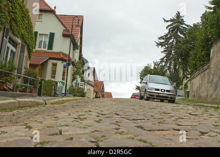 Straße in Eisenach Stockfoto