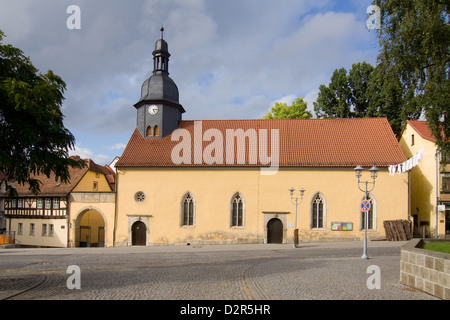 Ehemalige Kirche in Eisenach. Heute Pflegeheim. Stockfoto