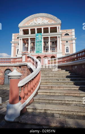 Teatro Amazonas (Opernhaus), Manaus, Amazonas, Brasilien, Südamerika Stockfoto