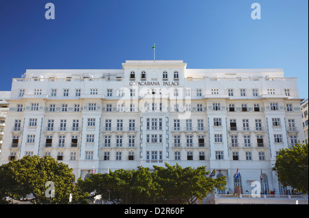 Hotel Copacabana Palace, Avenida Atlantica, Copacabana, Rio De Janeiro, Brasilien, Südamerika Stockfoto