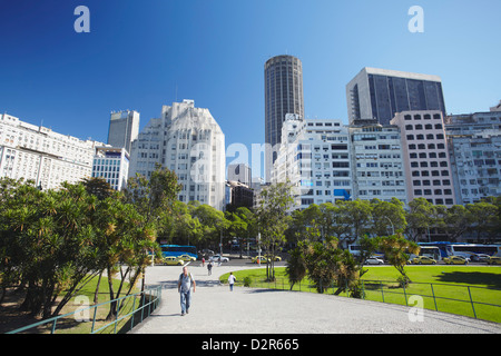 Skyline von Centro, Rio De Janeiro, Brasilien, Südamerika Stockfoto