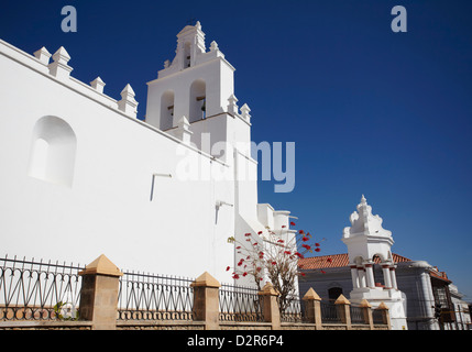 Iglesia de Santo Domingo, Sucre, UNESCO World Heritage Site, Bolivien, Südamerika Stockfoto