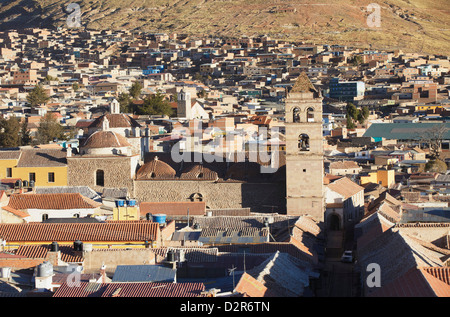 Ansicht des Convento de San Francisco, Potosi, UNESCO World Heritage Site, Bolivien, Südamerika Stockfoto