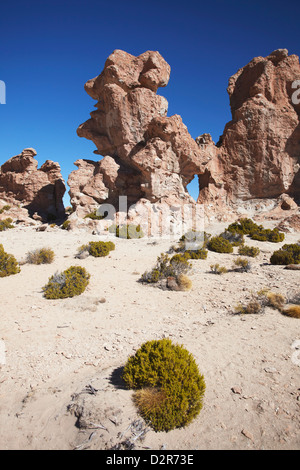 Felsige Landschaft auf dem Altiplano, Potosi Department, Bolivien, Südamerika Stockfoto