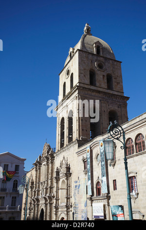 Iglesia de San Francisco in Plaza San Francisco, La Paz, Bolivien, Südamerika Stockfoto