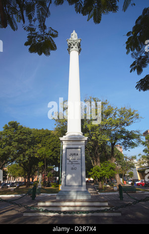 Denkmal in Plaza Verfassung, Asuncion, Paraguay, Südamerika Stockfoto