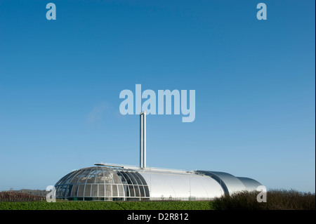 Newhaven Abfall Verbrennungsanlage oder "Energie-Verwertungsanlage" an den Ufern des Flusses Ouse in East Sussex, UK. Stockfoto