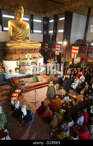 Interreligiösen Treffen in das große Vincennes Pagode, Vincennes, Val-de-Marne, Frankreich, Europa Stockfoto