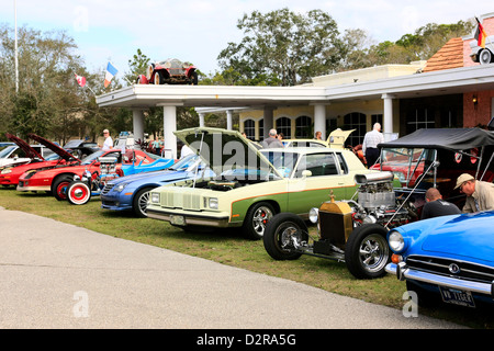 Sarasota Oldtimer stolz & Freude Auto-Show Stockfoto