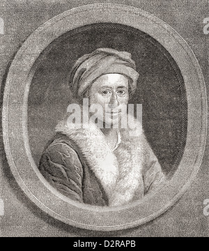 Johann Joachim Winckelmann, 1717 –1768. Deutscher Kunsthistoriker und Archäologe. Stockfoto
