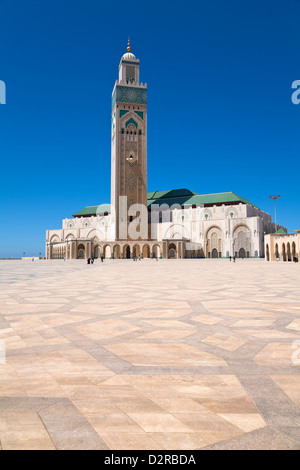 Hassan II Moschee Casablanca Marokko Stockfoto