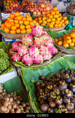 Zentralmarkt, Phnom Penh, Kambodscha, Indochina, Südostasien, Asien Stockfoto