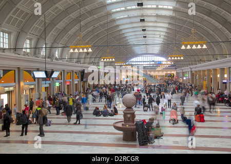 Zentrale Station Interieur, Norrmalm, Stockholm, Schweden, Europa Stockfoto