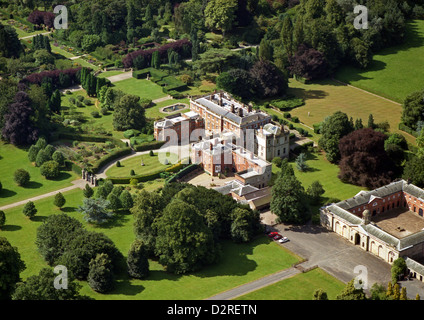 Luftaufnahme von Newby Hall in der Nähe von Bedale, North Yorkshire, 1993 Stockfoto