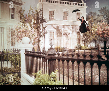 MARY POPPINS 1964 Walt Disney Productions Film mit Julie Andrews Stockfoto