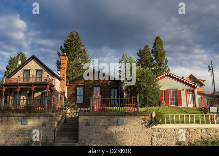 Territoriale Governors Mansion in Virginia City, Montana, USA Stockfoto