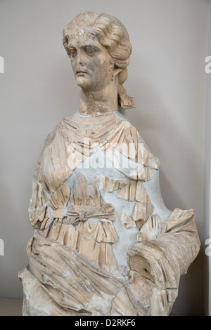 Asien, Türkei, Anatolien, Selcuk, Museum von Ephesus, Statue der Kaiserin livia Stockfoto