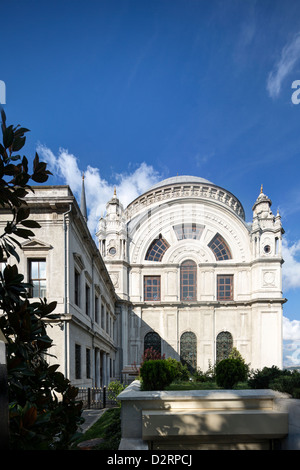 Dolmabahce Moschee, Stadtteil Besiktas, Istanbul, Türkei Stockfoto