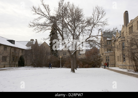 die Schüssel mit Quappelle und Saskatchewan Hallen Universität von Saskatchewan Saskatoon Canada Stockfoto