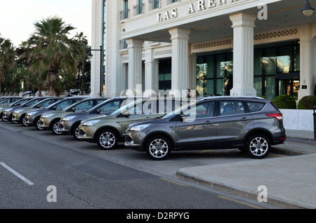 Ford Kuga II - Modelljahr 2013 - beliebte Kompakt-SUV (Sports Utility Vehicle) - während der Präsentation in Valencia, Spanien (Januar 2013) Stockfoto