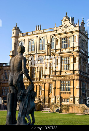 Klasse 1 aufgeführten elisabethanischen Wollaton Hall von Robert Smythson Nottingham Nottinghamshire East Midlands England Stockfoto