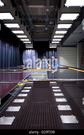 Köln, den TÜV-Rheinland-Solarpruefzentrum Stockfoto