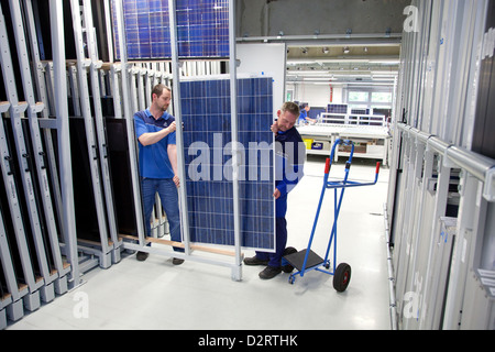 Köln, den TÜV-Rheinland-Solarpruefzentrum Stockfoto