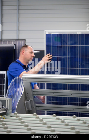 Köln, den TÜV-Rheinland-Solarpruefzentrum Stockfoto