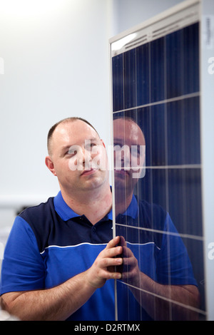 Köln, den TÜV-Rheinland-Solarpruefzentrum Stockfoto