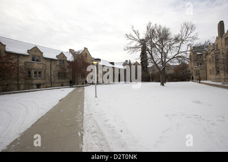 die Schüssel mit Quappelle und Saskatchewan Hallen Universität von Saskatchewan Saskatoon Canada Stockfoto