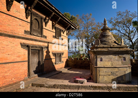 Gorkha Durbar, Gorkha, Western Hills, Nepal, Asien Stockfoto