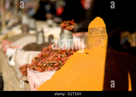 Marktstand, Dakshinkali Schrein, Kathmandu-Tal, Nepal, Asien Stockfoto