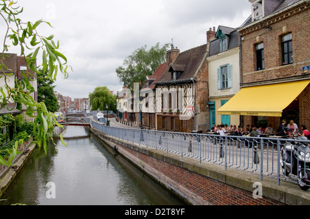 Rue Mott in Amiens Stockfoto