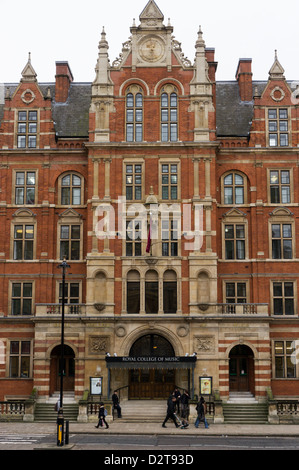 Das Royal College of Music in South Kensington, London Stockfoto