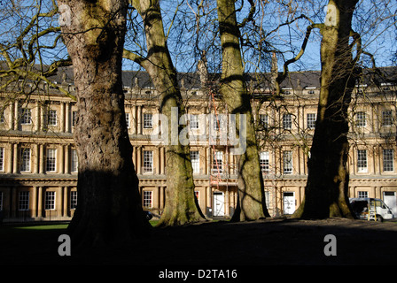 Der Zirkus georgianische Architektur square Badewanne Somerset uk Stockfoto