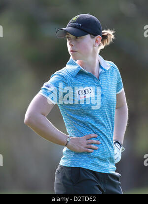 Queensland, Australien. 1. Februar 2013.  CHRISTEL BOELJON (NLD) Europa-TOUR, Action von Tag 1 von der Volvik RACV Ladies Masters 2013, Royal Pines Resort, Queensland.  Bildnachweis: Aktion Plus Sportbilder / Alamy Live News Stockfoto