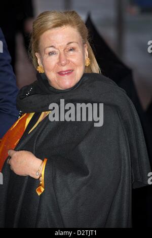 Prinzessin Christina der Niederlande besucht den 75. Geburtstag der Königin im Beatrix Theater in Utrecht, Niederlande, 1. Februar 2013. Foto: Patrick van Katwijk Niederlande Stockfoto