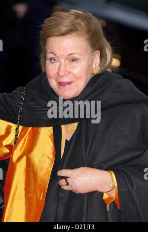 Prinzessin Christina der Niederlande besucht den 75. Geburtstag der Königin im Beatrix Theater in Utrecht, Niederlande, 1. Februar 2013. Foto: Patrick van Katwijk Niederlande Stockfoto