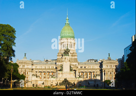 Palacio del Congreso, National Congress Building, Plaza del Congreso, Buenos Aires, Argentinien, Südamerika Stockfoto