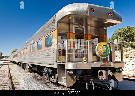 Kombüse, Grand Canyon Railway, Grand Canyon National Park, Arizona USA Stockfoto